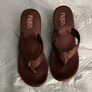 Flojos  black platforms sz7